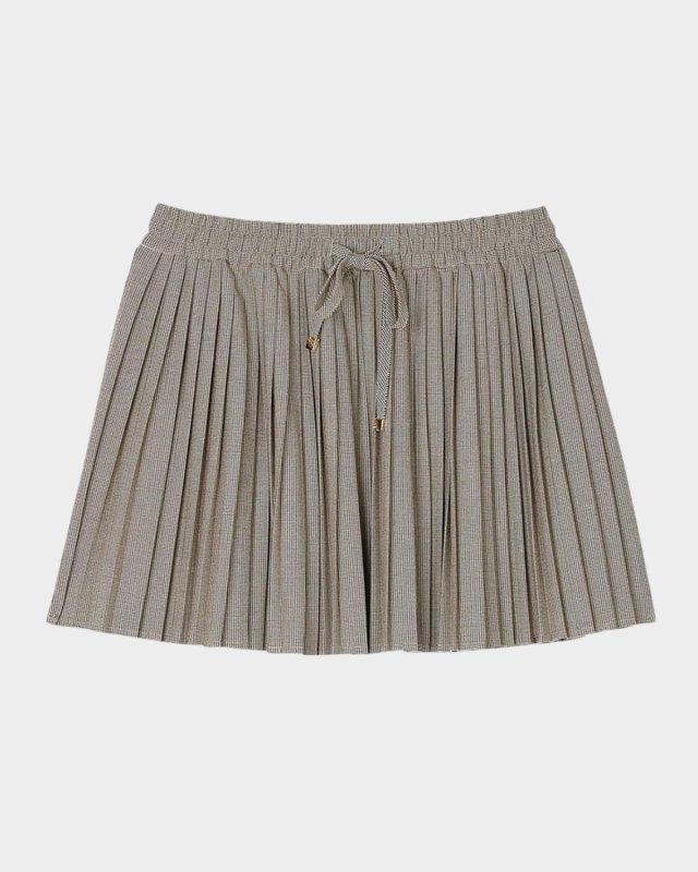 Brandy Check Mini Skirt